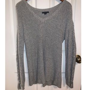 American Eagle oversized v-neck sweater